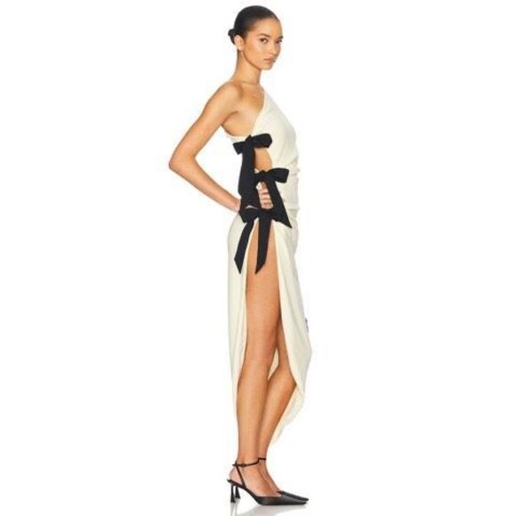 HELSA The Seline Dress With Bows Small $369 - Picture 2 of 3